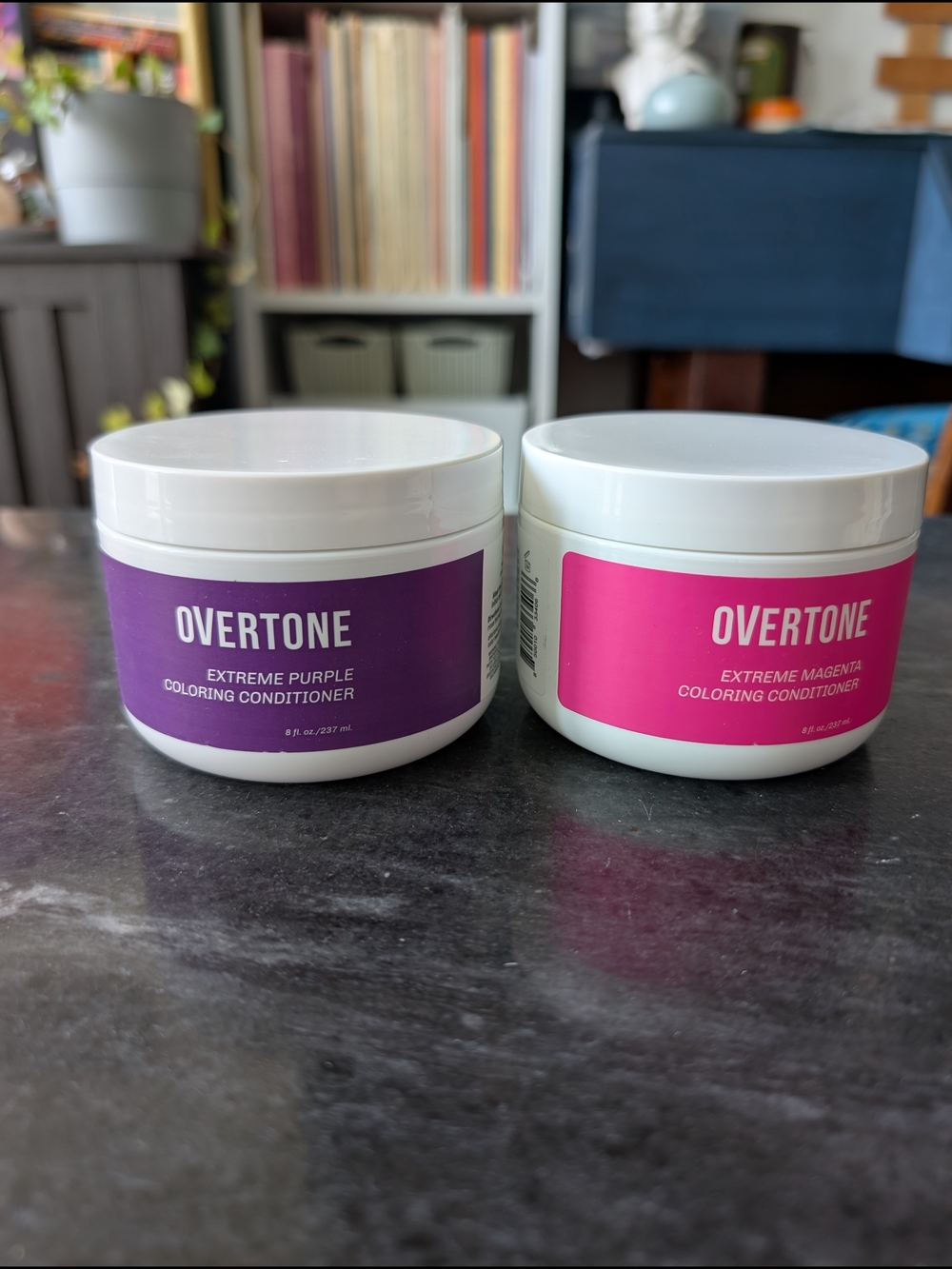 Overtone Extreme Purple & Extreme Magenta Coloring Conditioners